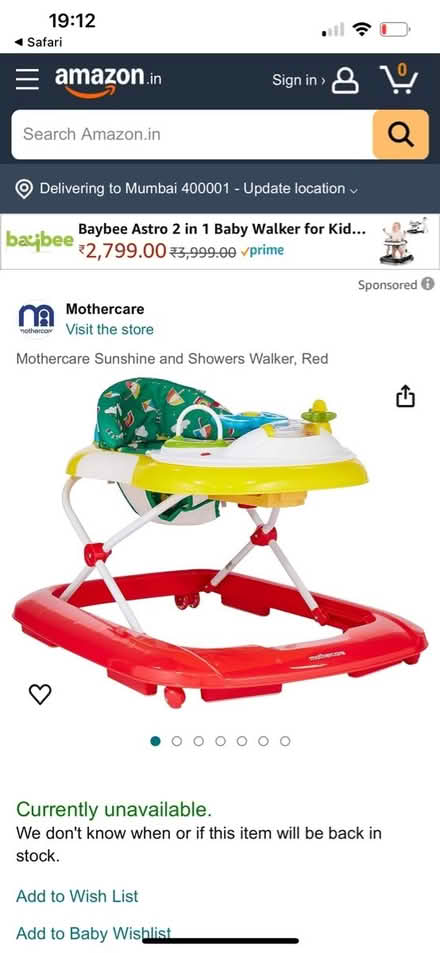 Photo of free Mother care walker (SM4 lower morden) #1