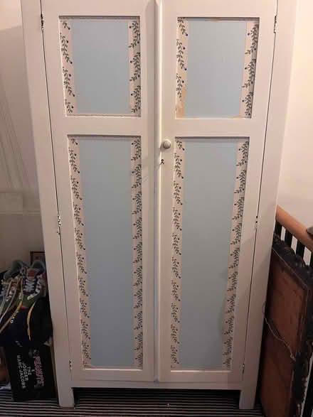 Photo of free wardrobe with rail & shelves (W38QG) #1