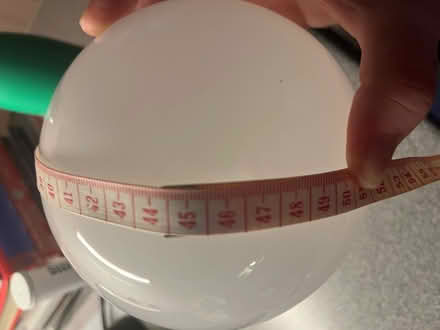 Photo of free Glass lampshade / sconce (Highbury N5) #4
