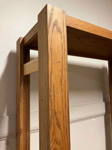 Photo of free Two Deep, Oak Shelf Units (San Anselmo) #2