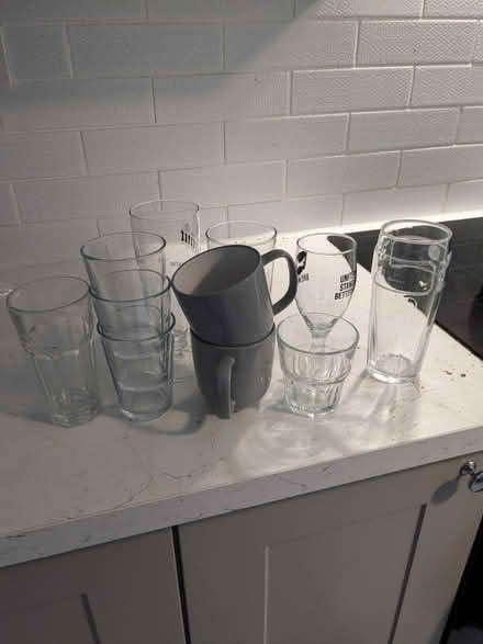 Photo of free Glasses and mugs (Mile End E3) #1