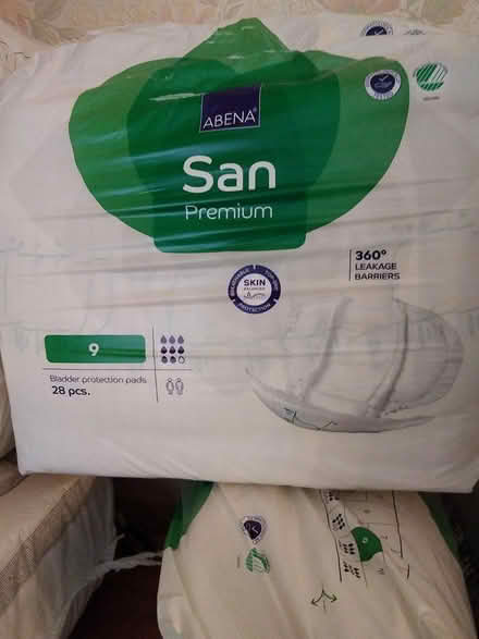 Photo of free Incontinence pads size 9 (Lancaster Vale LA1) #1