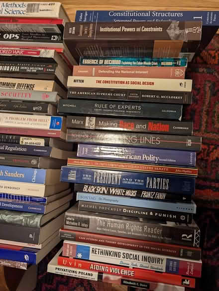 Photo of free ~50 US political science books (Hill East) #2