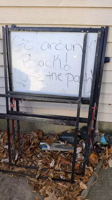Photo of free Sign holder frame (Upper Marlboro, MD (Marlton)) #1