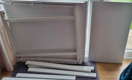 Photo of free White IKEA desk (Hainault IG6) #1