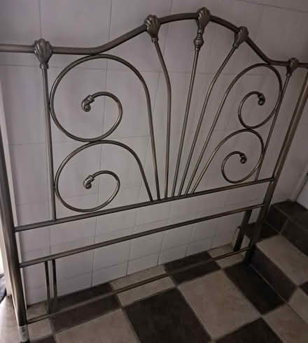 Photo of free Iron Headboard (Southwark) #2