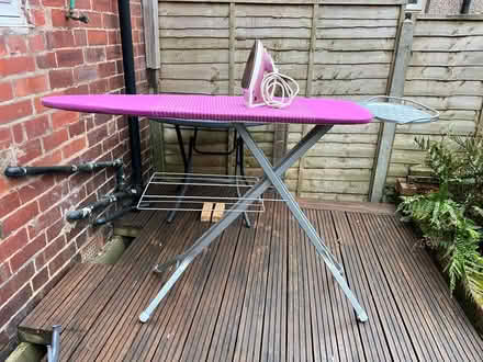 Photo of free Iron and ironing board (Woodseats S8) #1