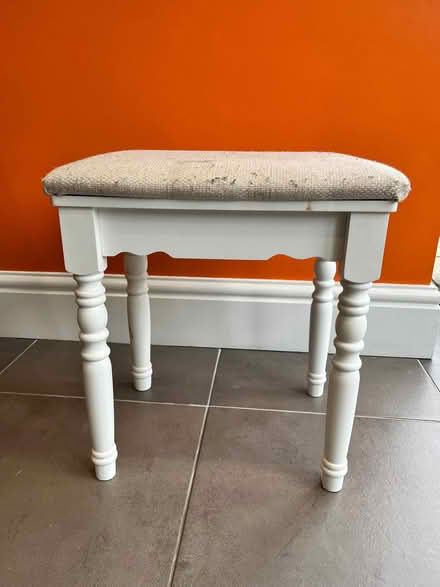 Photo of free Dressing table stool (Hillcliffe WA4) #1