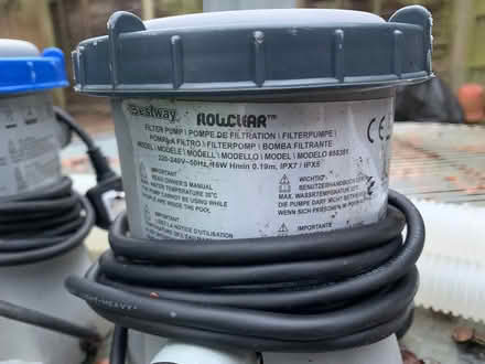 Photo of free 2 x Pool Filter Pumps and Pipes (Sandhurst GU47) #3