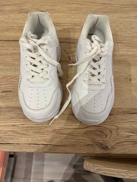 Photo of free White trainers (Eccleshill Bradford . BD10) #1