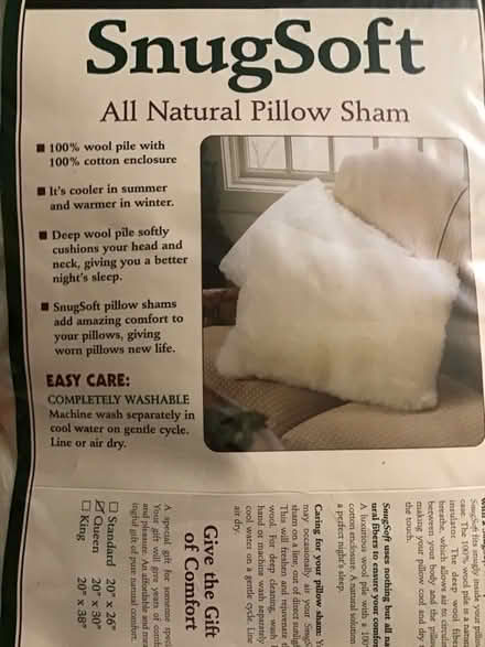 Photo of free Pillow sham (Serra park area) #1