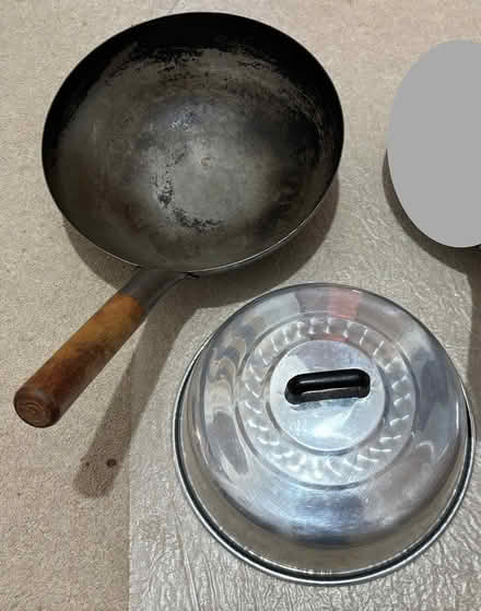 Photo of free Large Wok 30cm diam (Bookham, Leatherhead) #1
