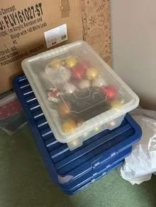 Photo of free 5ft fibre optic Christmas Tree and decorations (Lydiard Millicent SN5) #2