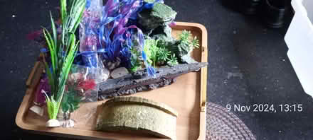 Photo of free Plastic aquarium bits (Saville Park HX1) #1