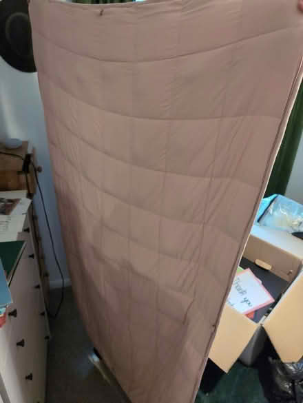Photo of free Weighted pale pink blanket (Goldsworth park , Woking) #2