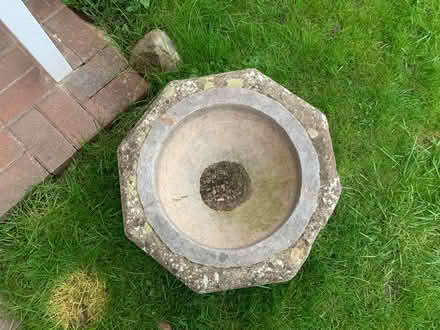 Photo of free Octagon Stone/concrete planter (Wokingham north RG40) #2