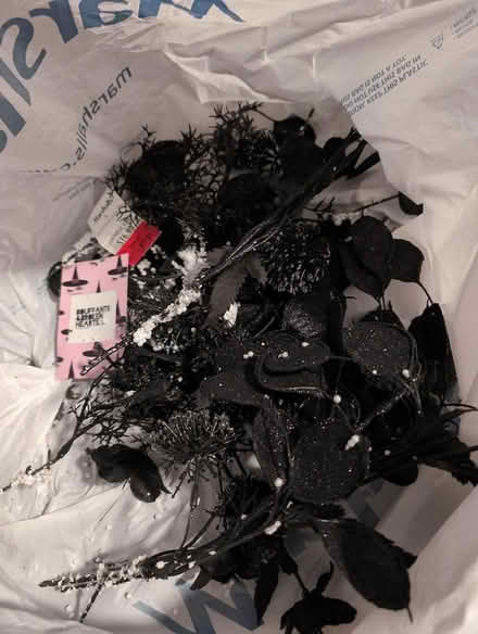 Photo of free Artificial black flowers (Cottage Grove wi) #1