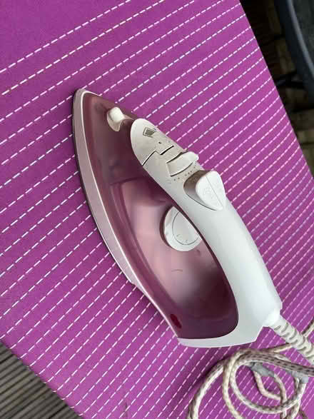 Photo of free Iron and ironing board (Woodseats S8) #2