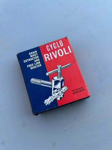 Photo of free Bicycle chain rivet remover (SV: El Camino and Hollenbeck) #1