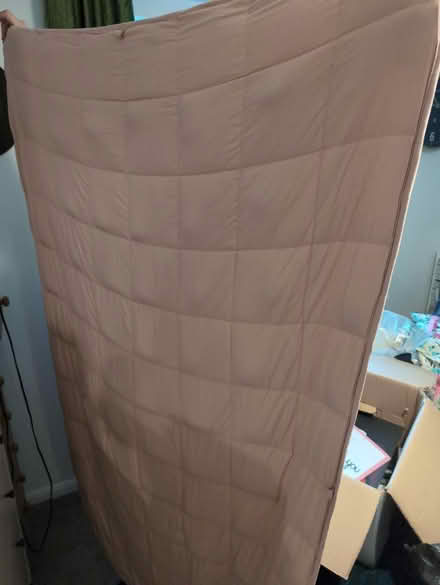 Photo of free Weighted pale pink blanket (Goldsworth park , Woking) #1