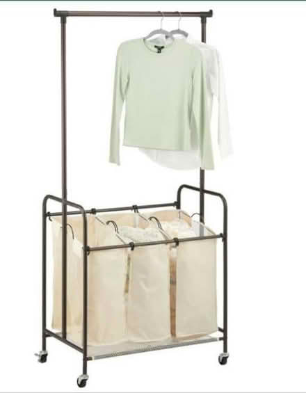 Photo of free Laundry cart with garment rail (Kingsmere, Bicester, OX26) #1