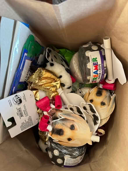 Photo of free Bag of birthday stuff (DT North palo alto) #1