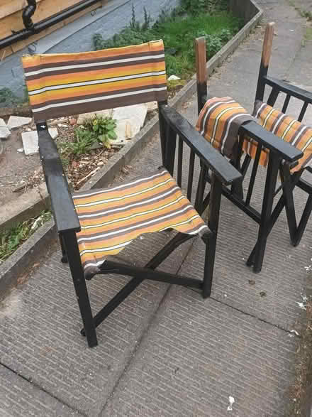 Photo of free Director's chairs (Cwmbach Llechrhyd LD2) #1