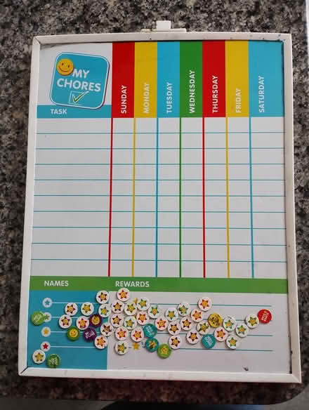 Photo of free Magnetic reward chart (Wootton OX1) #1