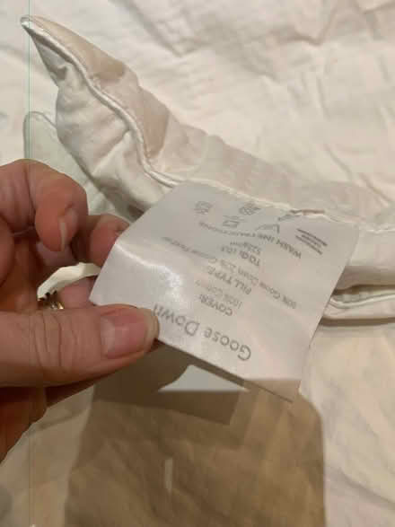 Photo of free King Goose Down Duvet Fine Bedding (Addlestone KT15) #4
