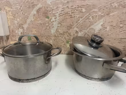 Photo of free 2x medium cooking pots (Ninelms SW8) #2