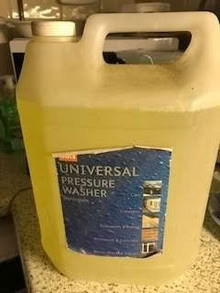 Photo of free Pressure Washer liquid - large container, new (Allerton L18) #1