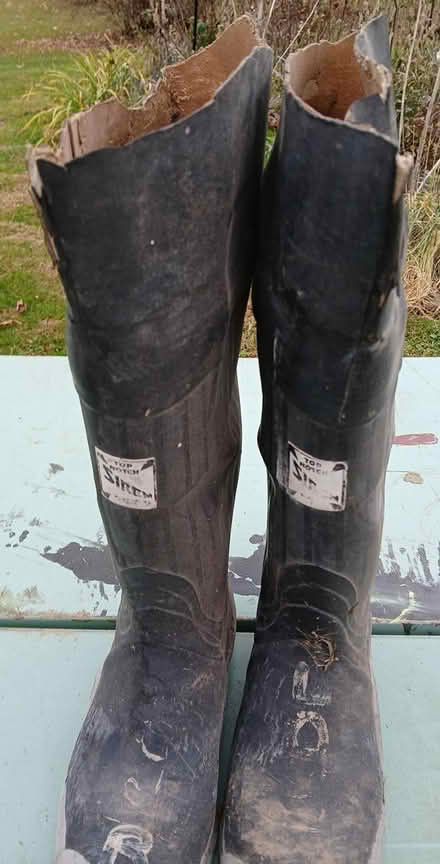 Photo of free Sz. 9 rubber boots (Hurley (Hurley (loop road off of 209)) #1