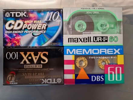 Photo of free 4 unused cassette tapes (North Greenwood) #1
