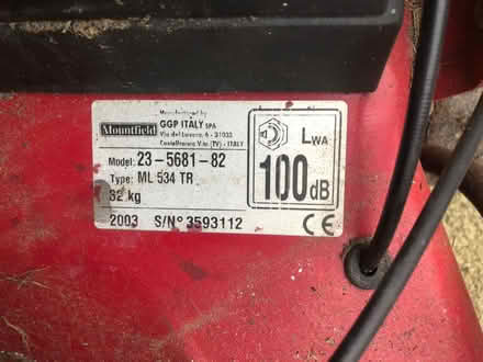 Photo of free Petrol Mower (Adel LS16) #4