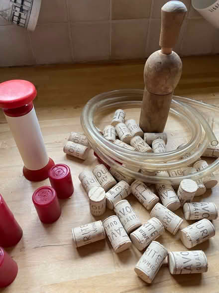 Photo of free Bottle corks and corking device (Weir Green GL2) #1