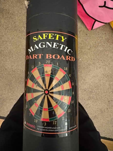 Photo of free 2-sided Magnetic roll up dartboard (Chislehurst BR7) #3