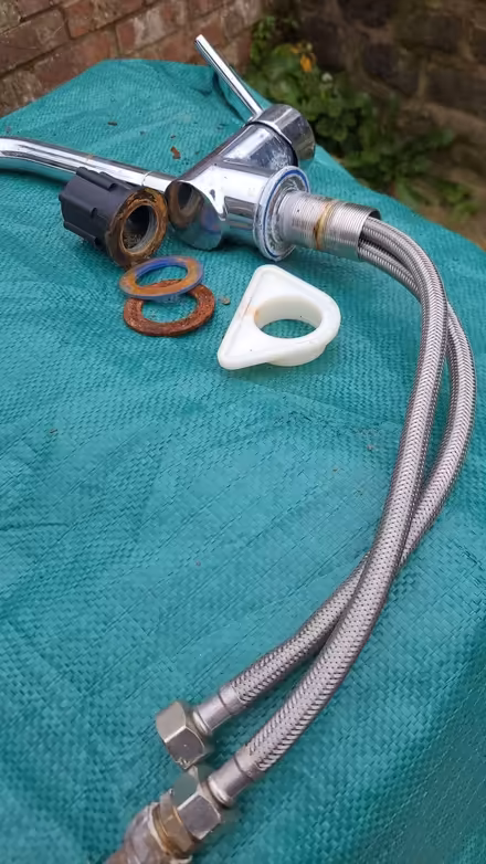 Photo of free Mixer swivel tap with fittings (Highworth SN6) #2