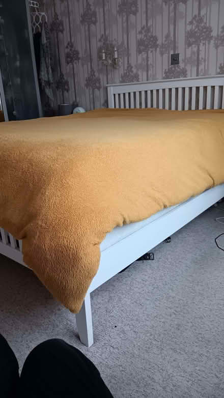 Photo of free King size bedframe, no mattress (NW9) #1