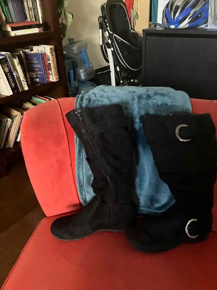 Photo of free Black knee high boots (Mountain View near Central) #1