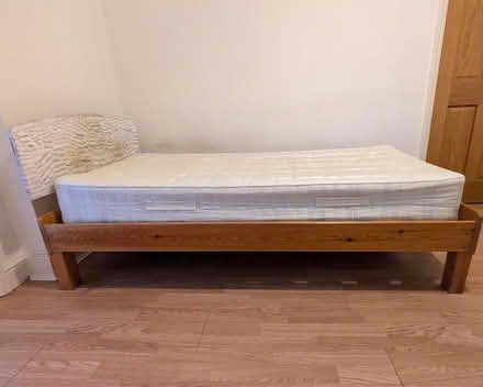 Photo of free Pine single bed (Tufnell Park N7) #2