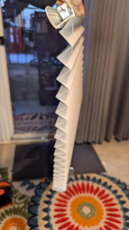Photo of free 25"wide pleated window shades (Upper Marlboro, MD (Marlton)) #2