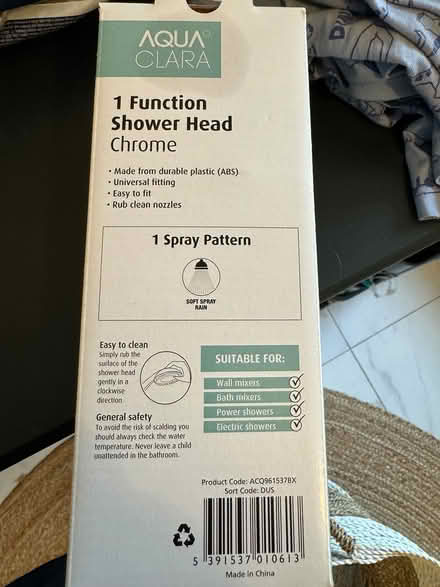 Photo of free Shower head (Drumcondra) #2