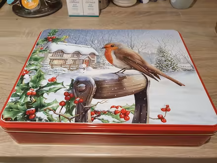 Photo of free Christmas Biscuit Tin (Haywards Heath RH16) #1