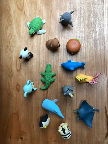 Photo of free Stocking filler small rubber toy animals etc. (Bag 2) (Pannal HG2) #1