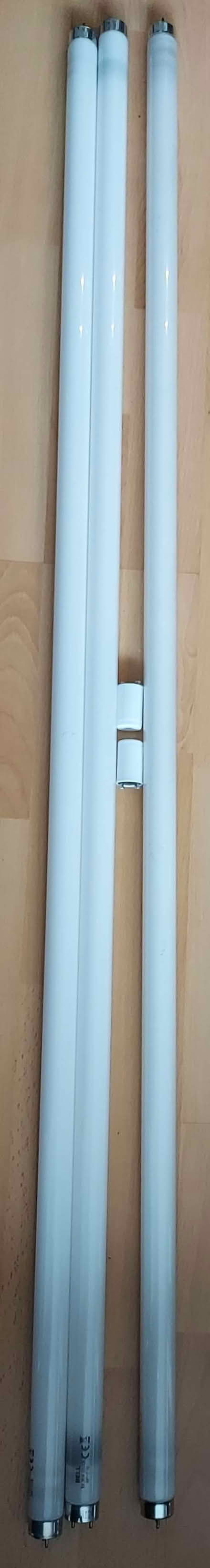 Photo of free 3 x 1200mm Flourescent Tubes and 2 x Starters (Morley Green SK9) #1
