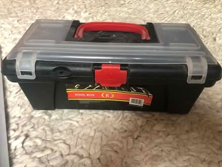 Photo of free Small plastic toolbox (Broadclyst) #1