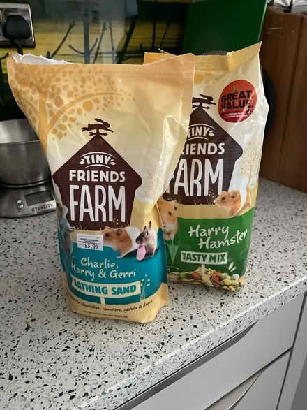 Photo of free Hamster Food and Bathing Sand (BN11) #1