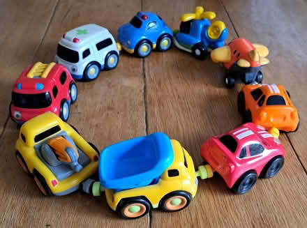 Photo of free 9 ELC Magnetic Vehicles (Welwyn Garden City AL8) #1