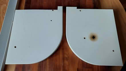 Photo of free Curved Cornice/Plinth pieces x2, White Gloss (Southville BS3) #2