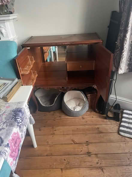 Photo of free Antique drinks cabinet (Boldmere B73) #3